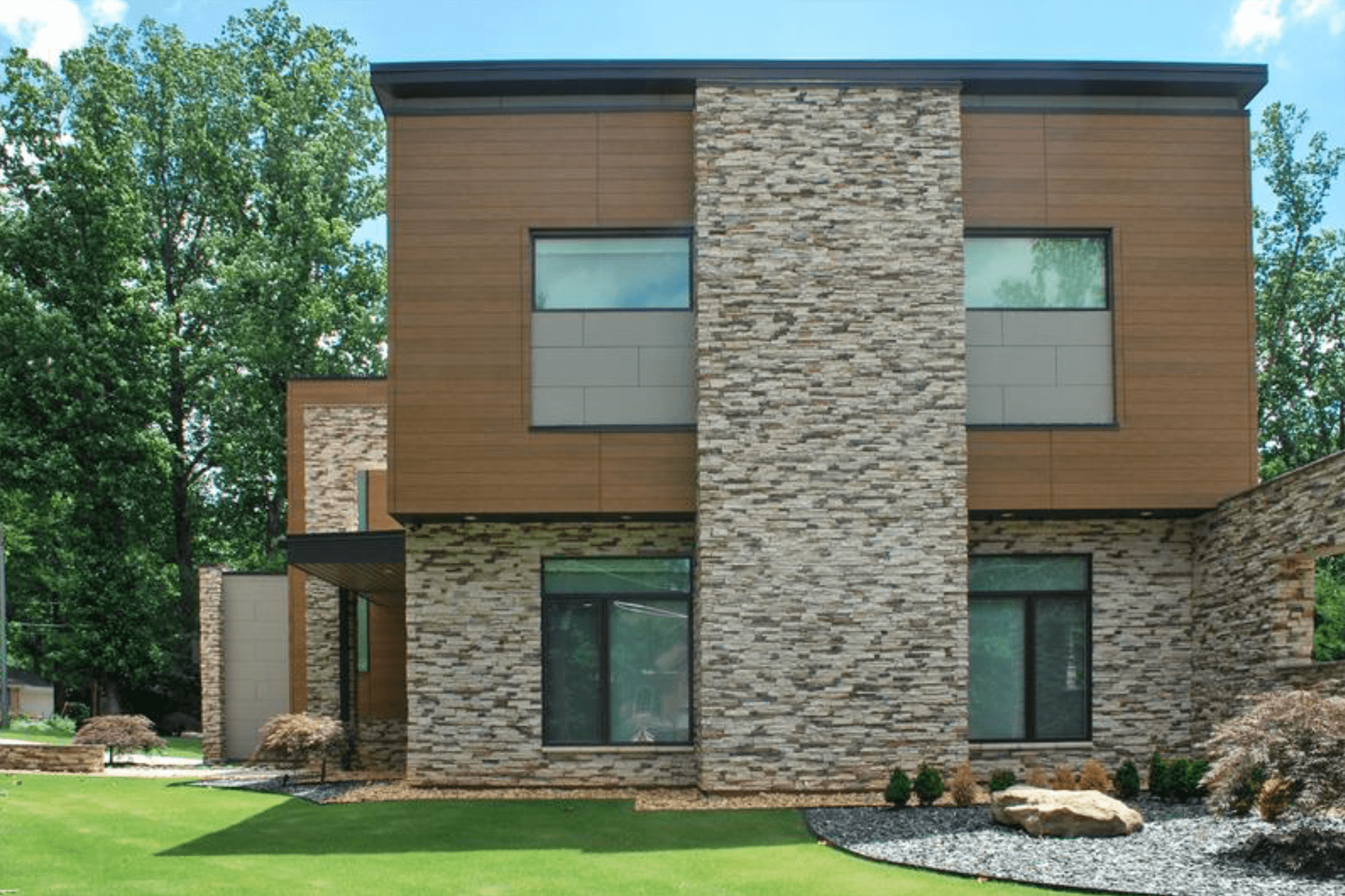 stone home