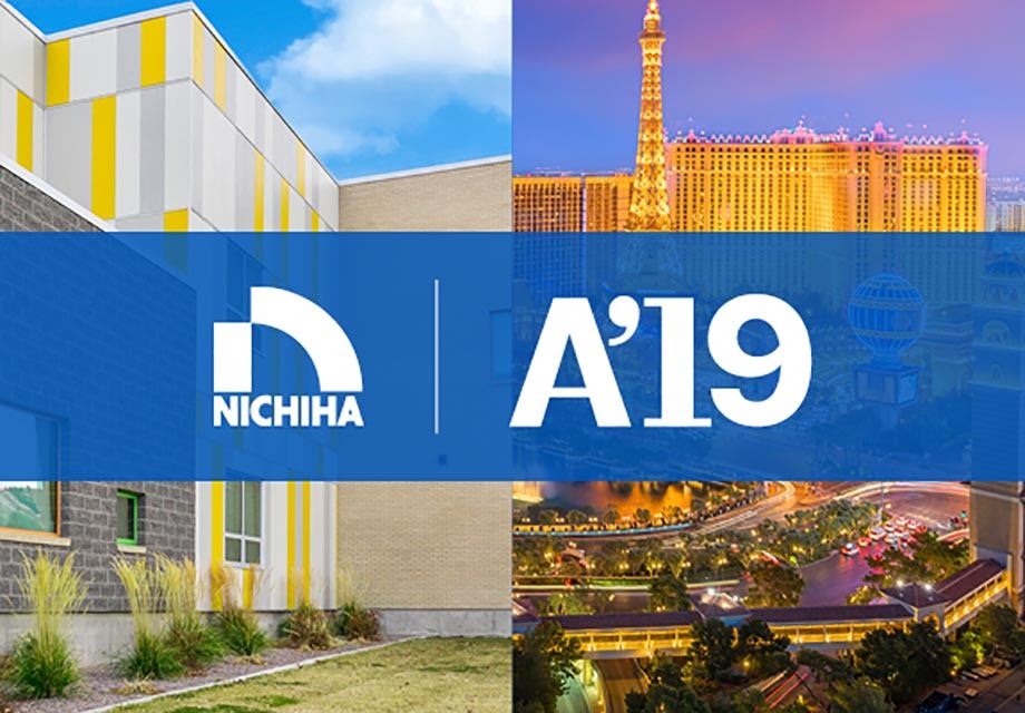 Nichiha at A’19: One month out!