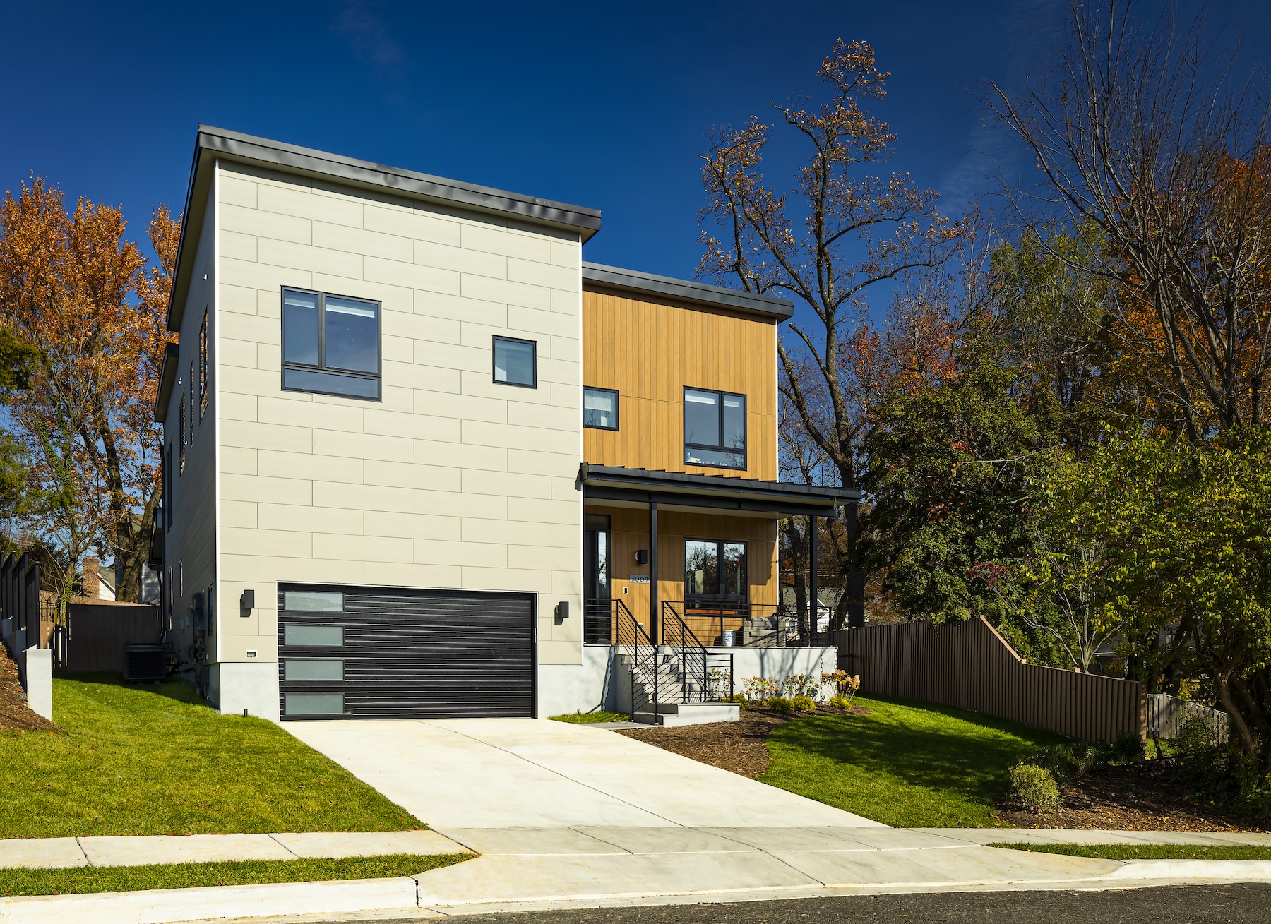custom home exterior