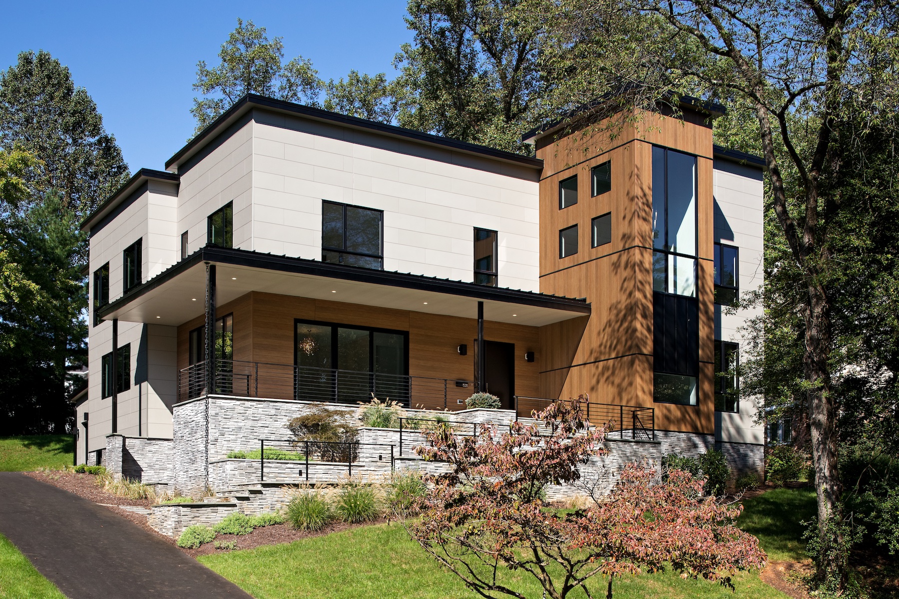 custom home exterior
