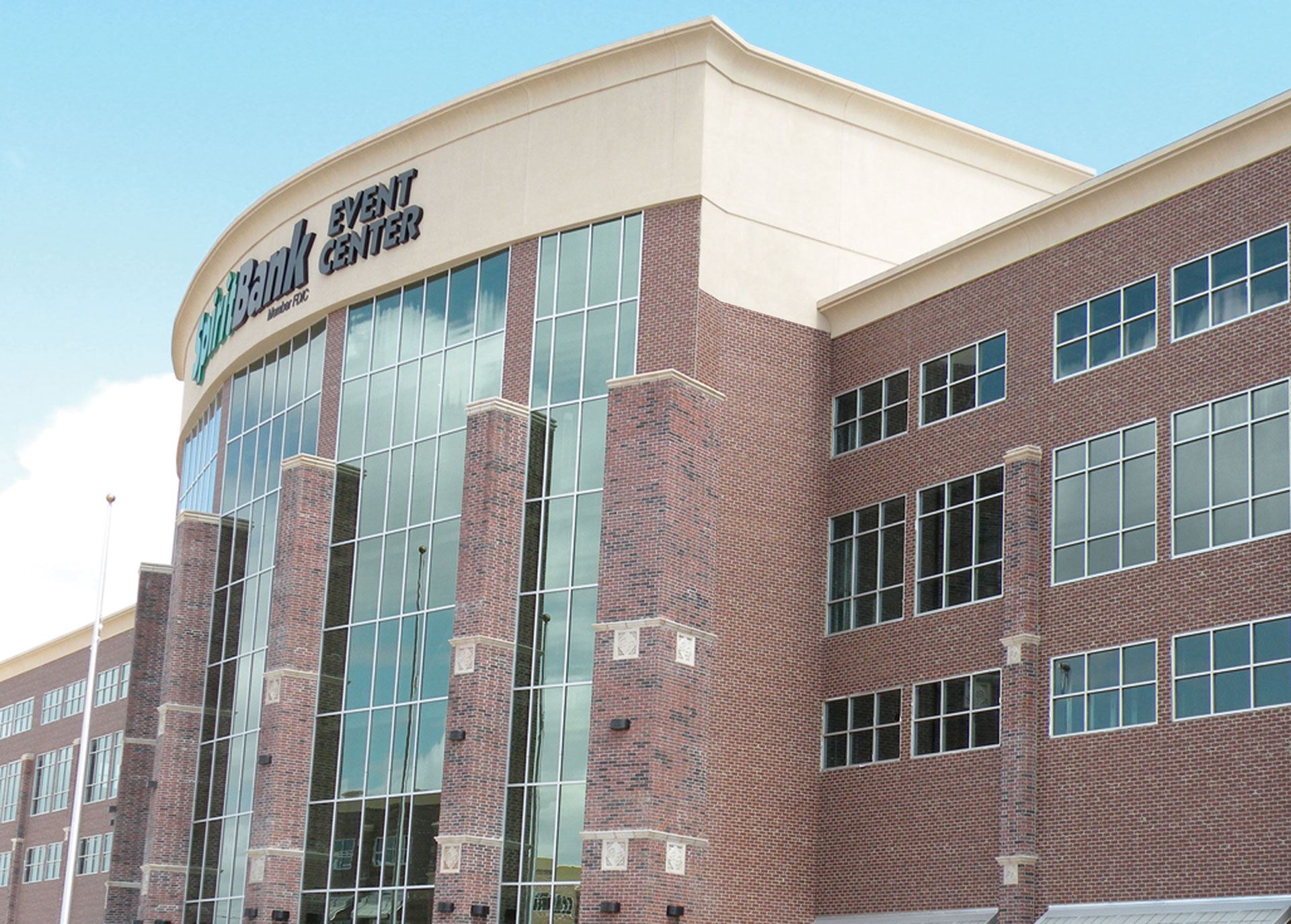Spirit Bank Event Center with VintageBrick