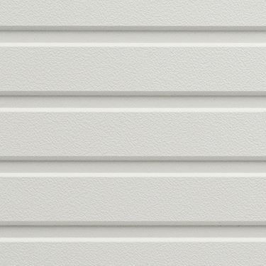 Swatch of Nichiha Ribbed panel in Ivory