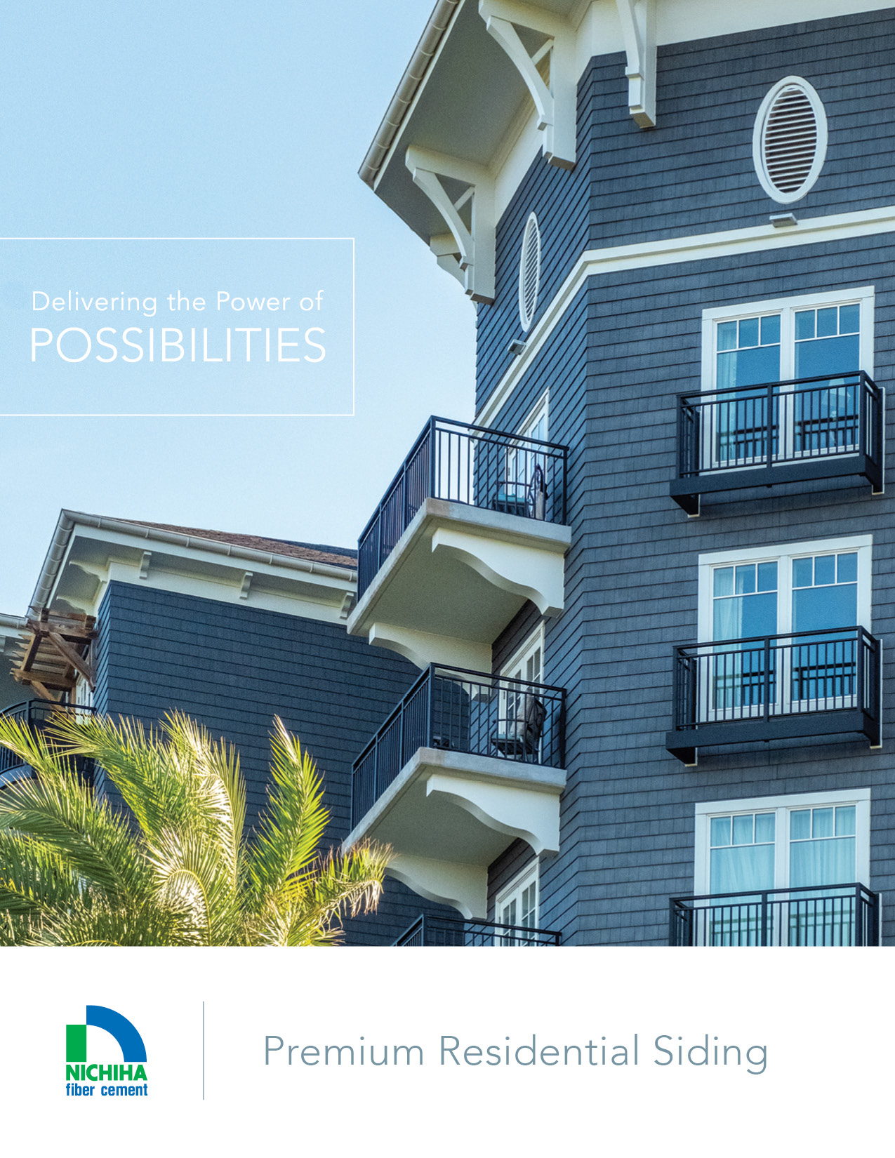 cover of premium residential siding brochure