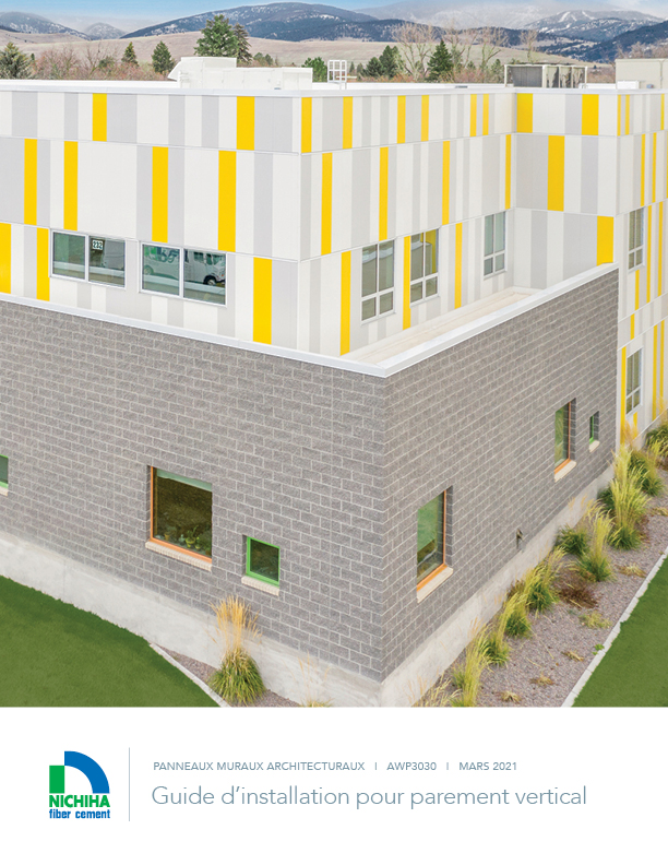 Cover of French translation of Vertical Installation Guide